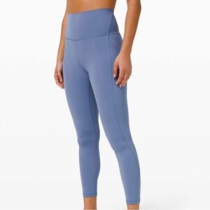 Lululemon Blue High-Waisted Leggings
